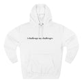 Three-Panel Fleece Hoodie